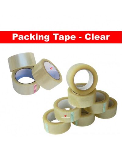 (48MM X 75M) 45U CLEAR PACKING/BOX SEALING TAPE ROLL